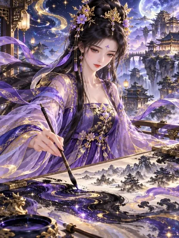 金銮殿外的画师封面
